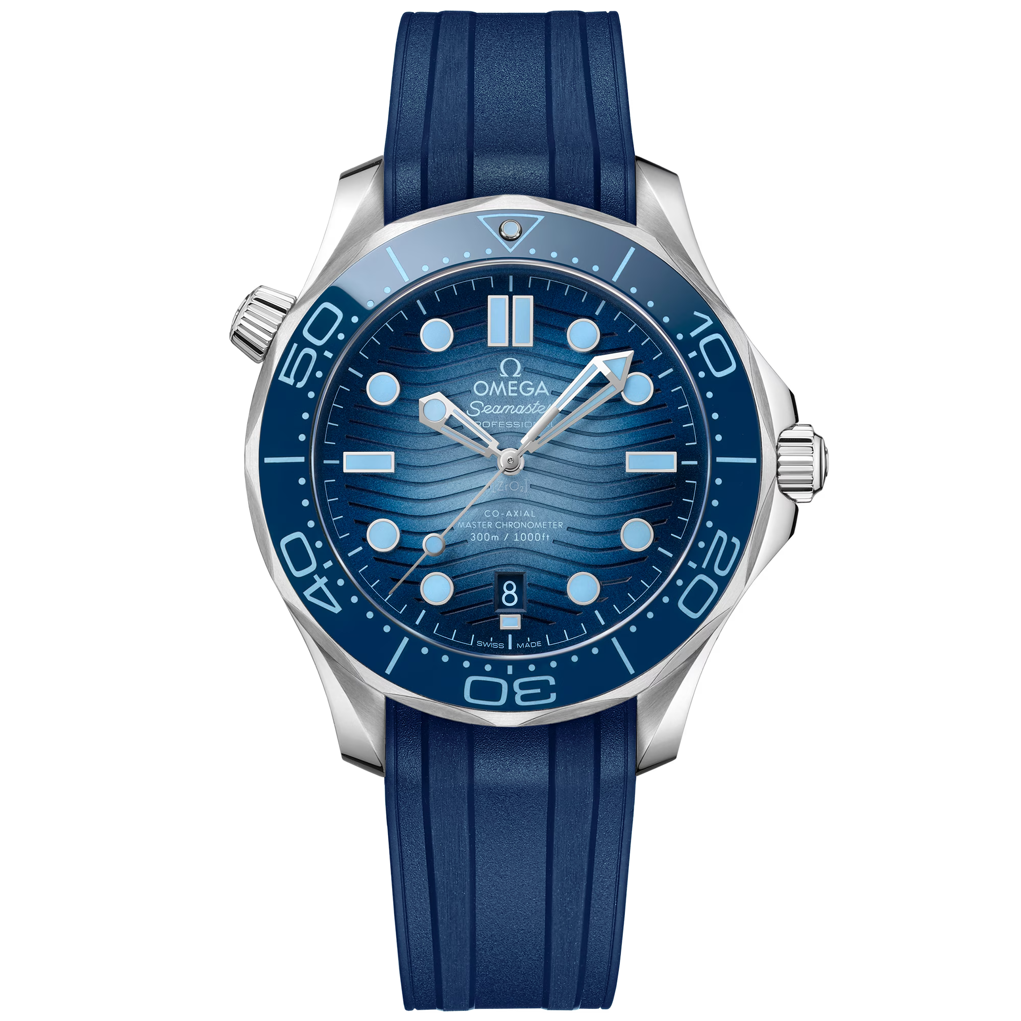 OMEGA SEAMASTER DIVER 300M CO-AXIAL MASTER CHRONOMETER 42 MM SUMMER BLUE