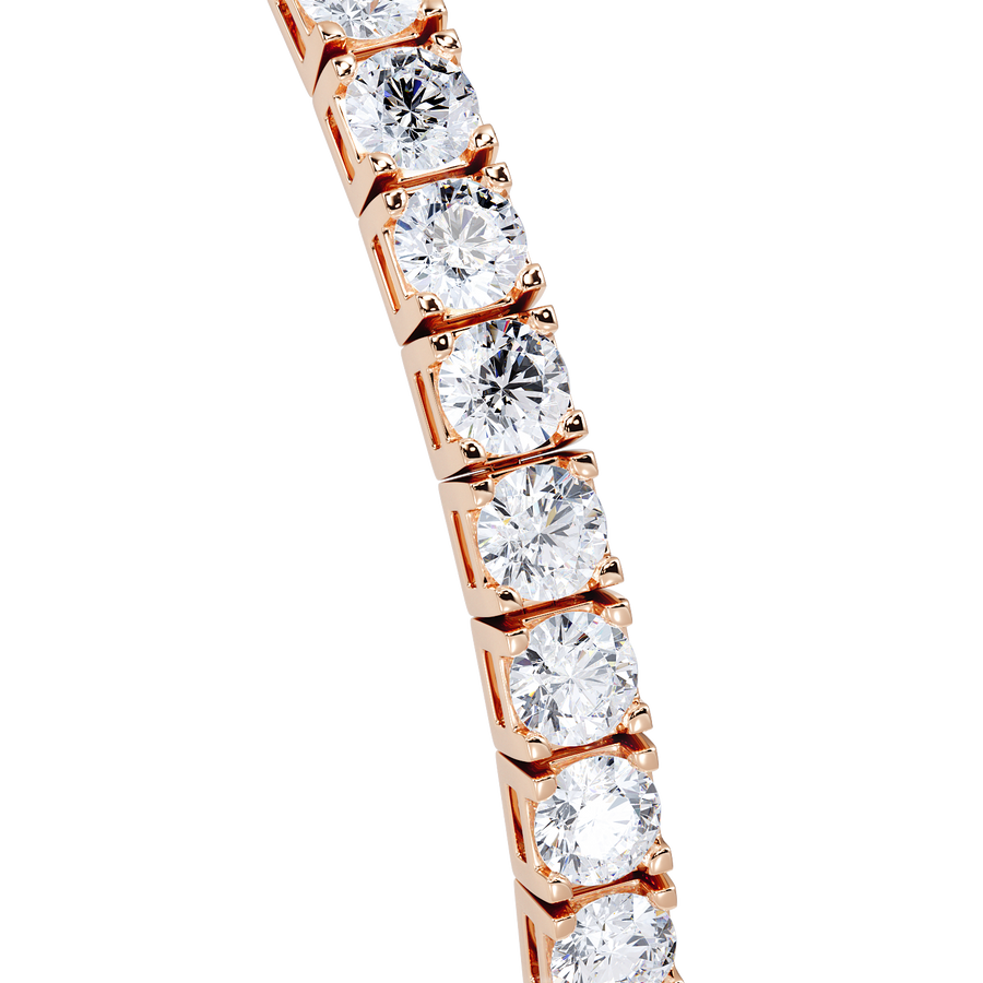 Diamantarmband Rosé