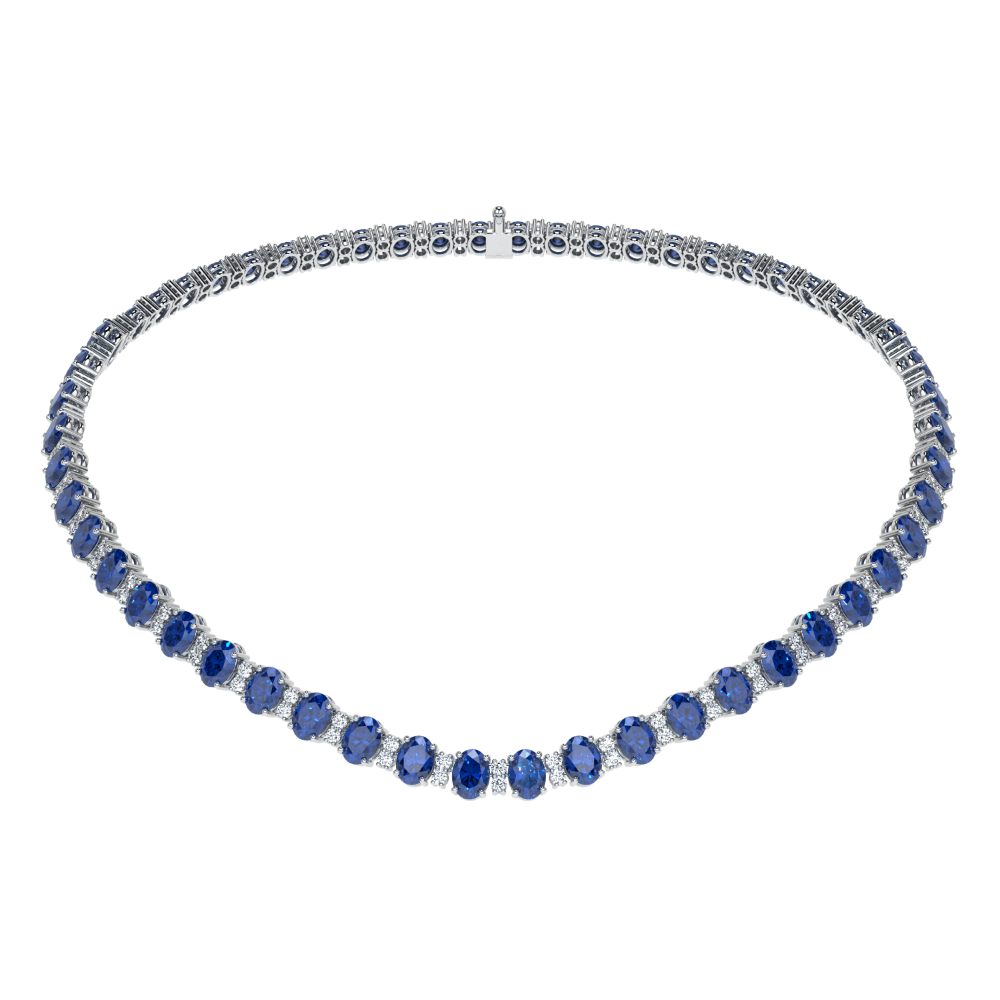 THE BLUE &amp; WHITE Necklace
