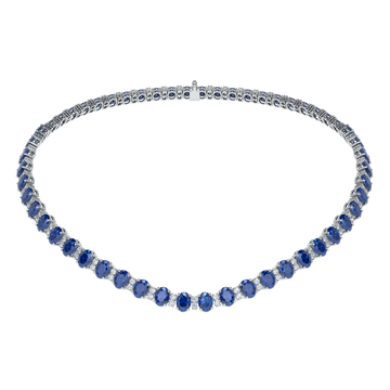 THE BLUE & WHITE Necklace